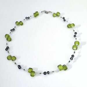Vintage Glass Beaded Necklace